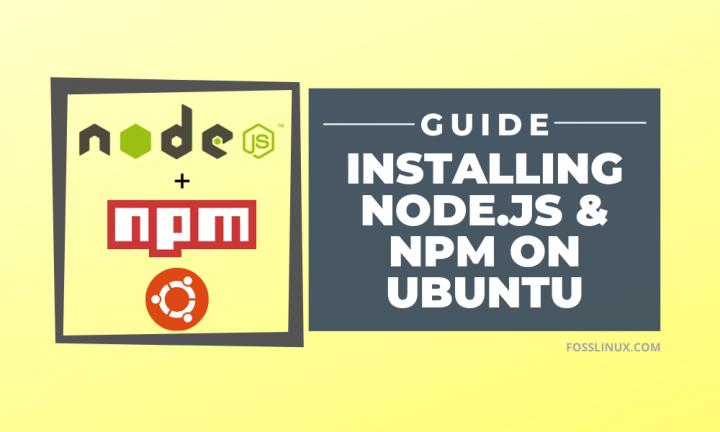 How to install Node.js and NPM packages on Ubuntu