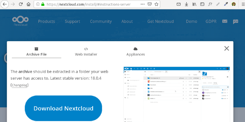Ubuntunextcloud