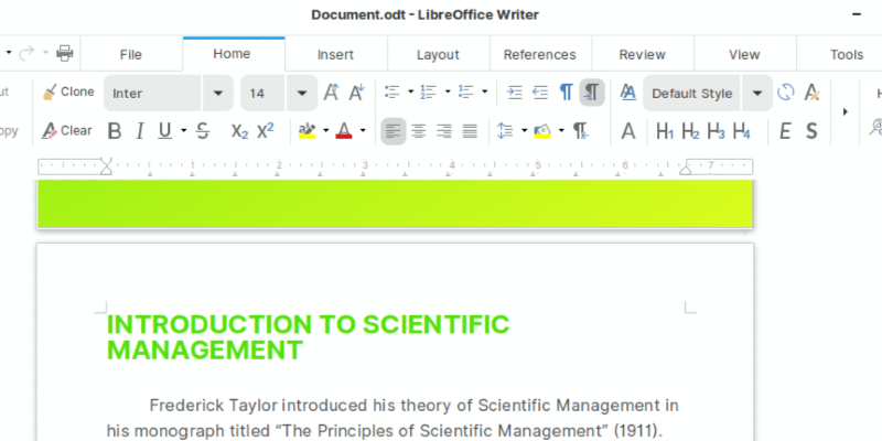 Libreoffice
