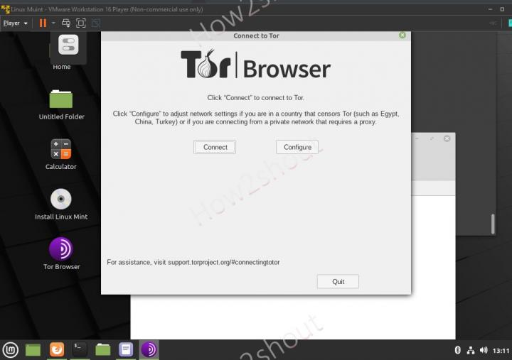tor browser linux mint