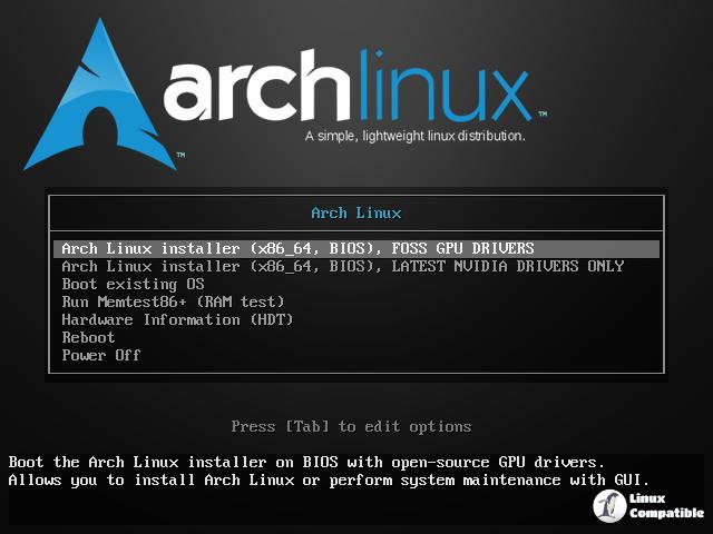 Arch Linux GUI #1