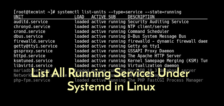 writing service files for systemd