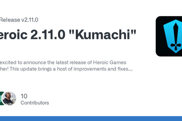 Heroic Games Launcher 2.11.0 released