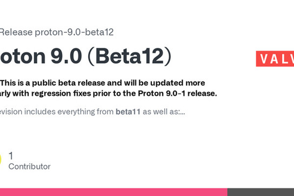 Proton 9.0 Beta 12 released