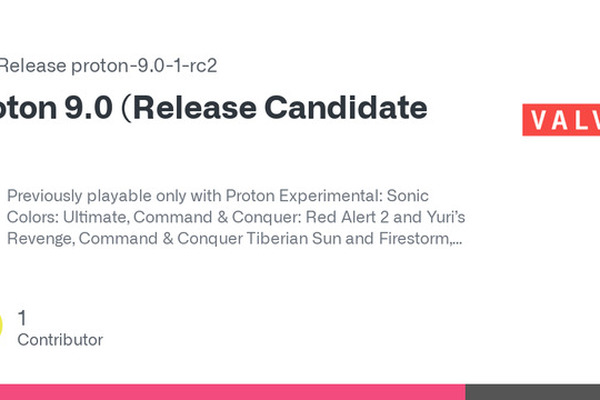 Proton 9.0 RC2 released