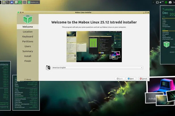Mabox Linux 25.12 released