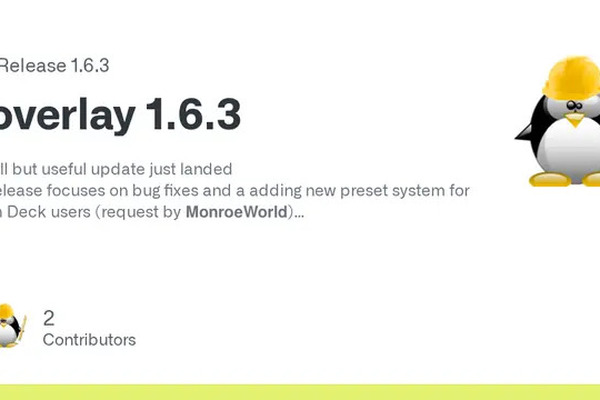 Goverlay 1.6.3 released