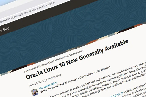 Oracle Linux 10 Update 1 released
