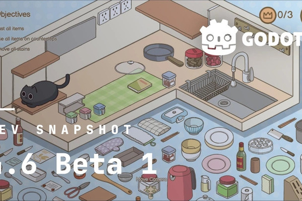 Godot 4.6 Beta 1 released