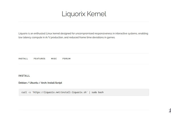 Liquorix Linux Kernel 6.17-14 released