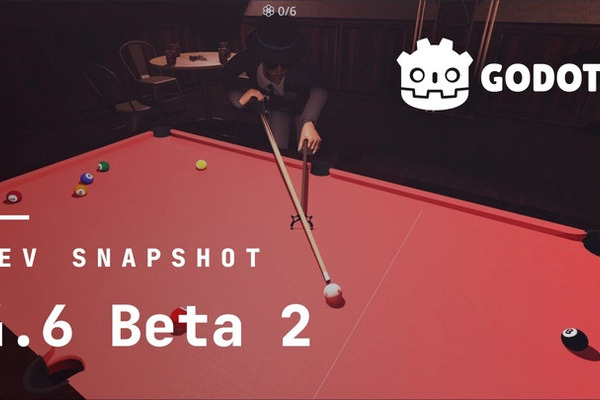 Godot 4.6 Beta 2 released