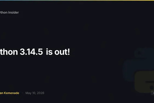 Python 3.14.5 released