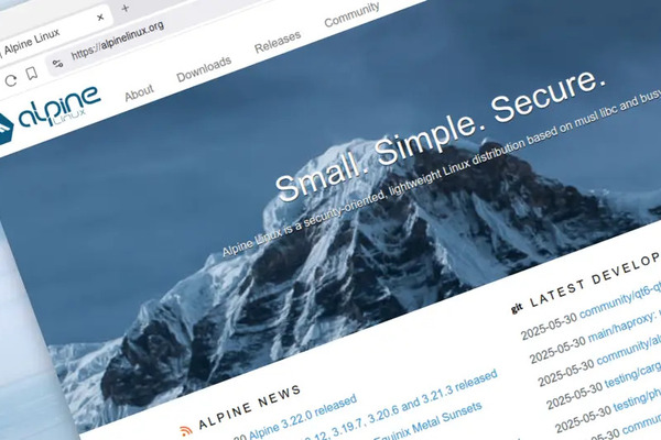 Alpine Linux 3.20.10, 3.21.7, 3.22.4, 3.23.4 released