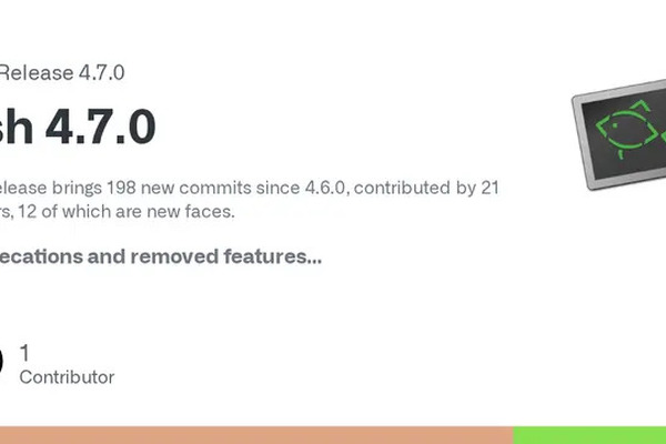 Fish 4.7.0 released