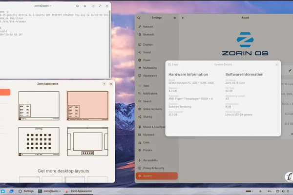 Zorin OS 18.1 released