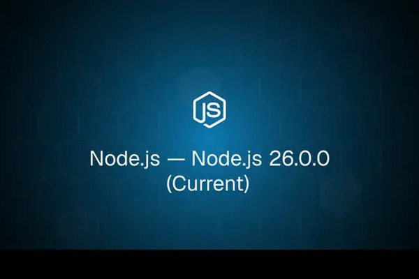 Node.js 26.0.0 released
