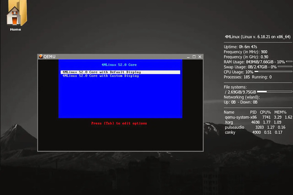 4MLinux 52.0 Core BETA released