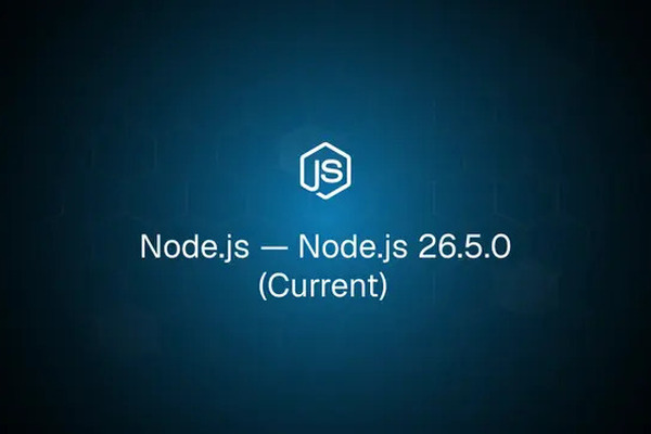 Node.js v26.5.0 Released With Experimental Text Imports and Blob Streaming