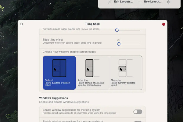 Tiling Shell v18.0 RC Adds GNOME 50 Support and Right-Click Activation for Faster Tiling