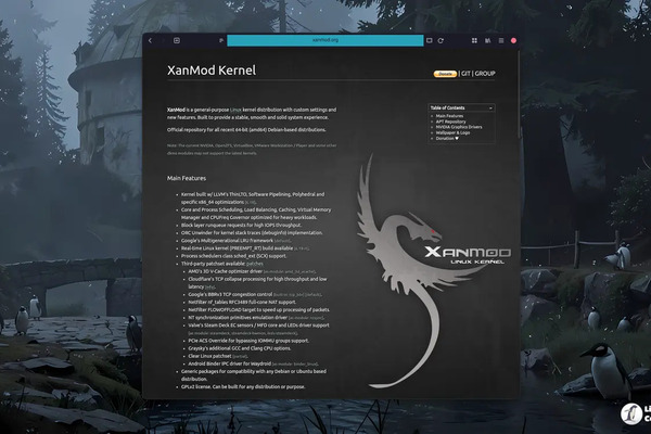 XanMod Kernel 7.0.9 and 6.18.32 LTS released