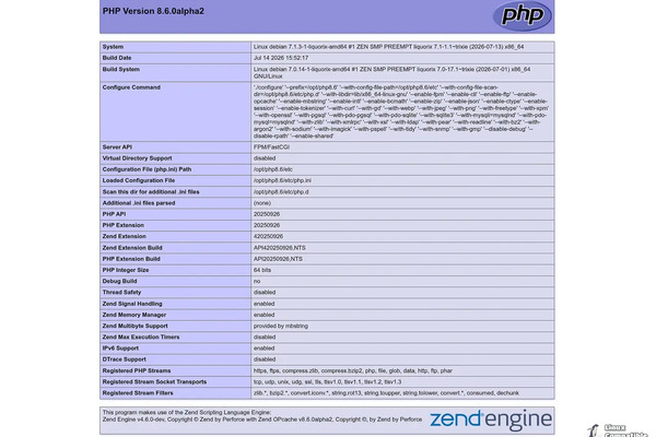 PHP 8.6.0 Alpha 2 Released: Native Polling API, Stricter Sessions, and Late 2026 Roadmap