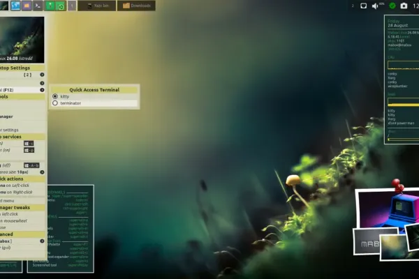 Mabox Linux 26.08 Released: Kitty Terminal, Yazi, and Official Snapshot Tools Join the CrunchBang Successor