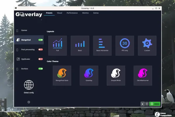 Goverlay 1.9.0 Stable Release Adds Russian i18n and MangoHud Fixes