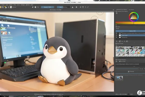 Krita AI Diffusion 1.53.0 Adds int4 Quantization, EU AI Act Compliance, and Semantic Segmentation Control