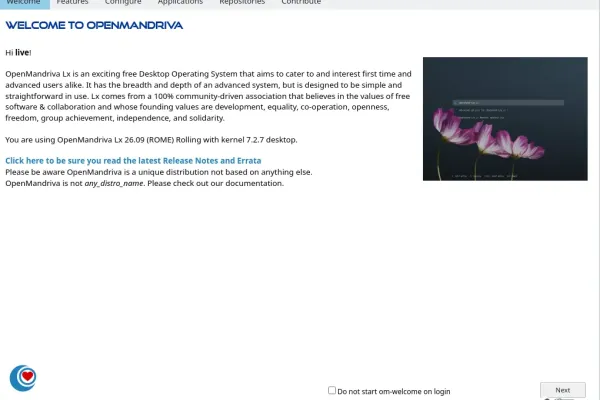 OpenMandriva ROME 26.09 Released: Fresh Plasma 6, GNOME and LXQt ISOs