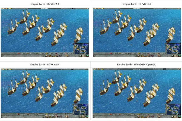 D7VK 2.3 Releases as Early-Direct3D Translation Layer Enters Maintenance Mode