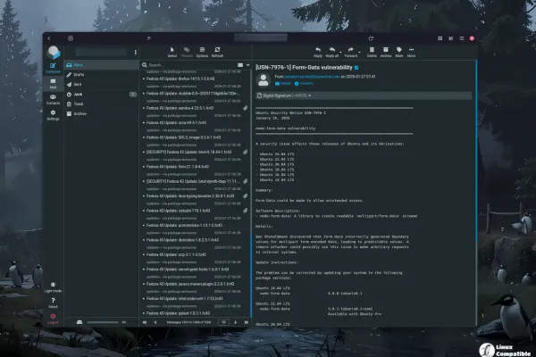 Roundcube Webmail Security Update: 12 Vulnerabilities Fixed in 1.7.4 and 1.6.19