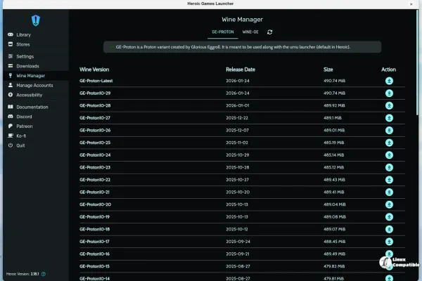 Heroic Games Launcher 2.22.2 Hotfix Fixes Rockstar and Ubisoft Games