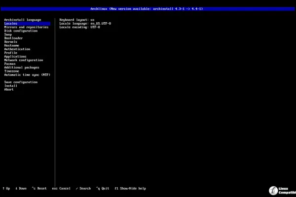 Archinstall 4.5 Adds ARM64 Bootloader Support, TLS Verification, and New Languages