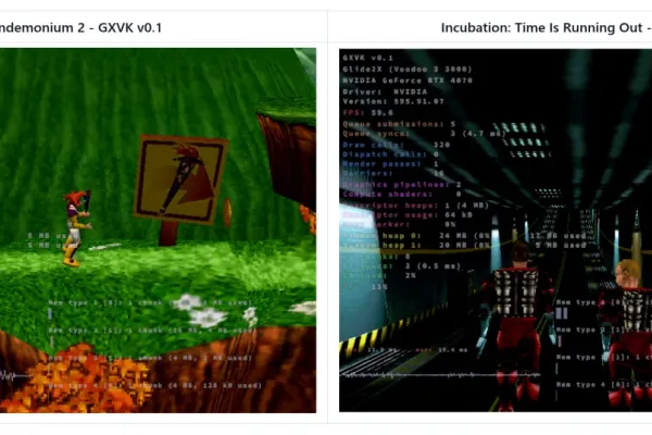 D7VK 2.4 Adds Resolution Cap, Wayland Fixes, and Glide Sibling GXVK