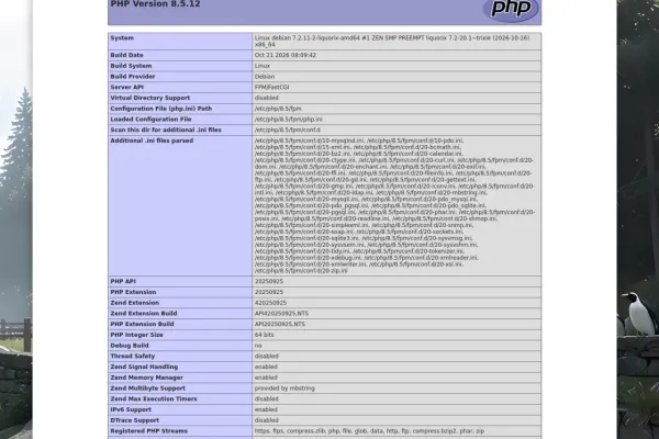 PHP2Shell Patch: Sury.org Ships Debian/Ubuntu Updates for Every PHP Version from 5.6 to 8.5